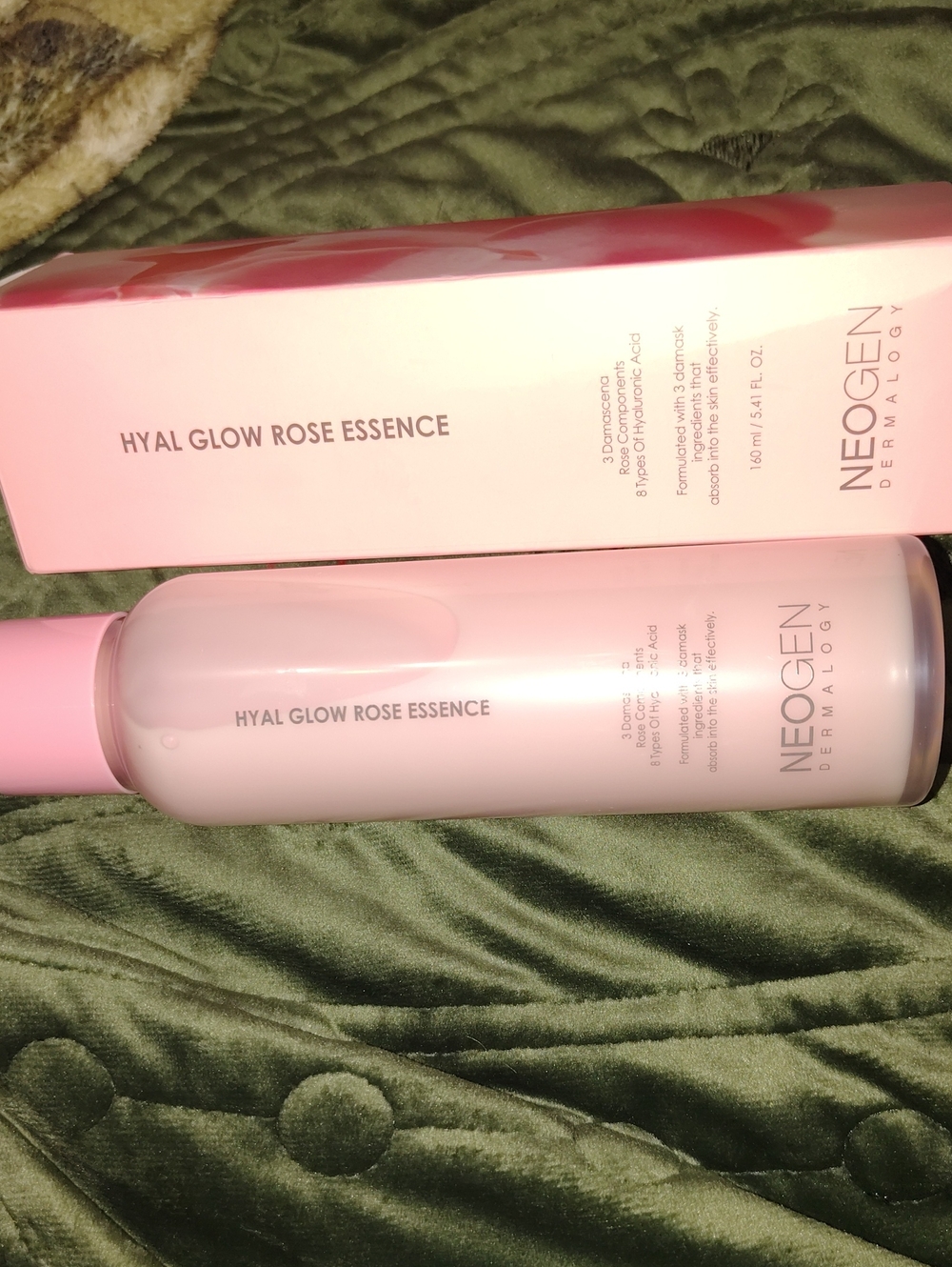 Hyal Glow Rose Essence - Hydrating Rose Essence (Pink)
